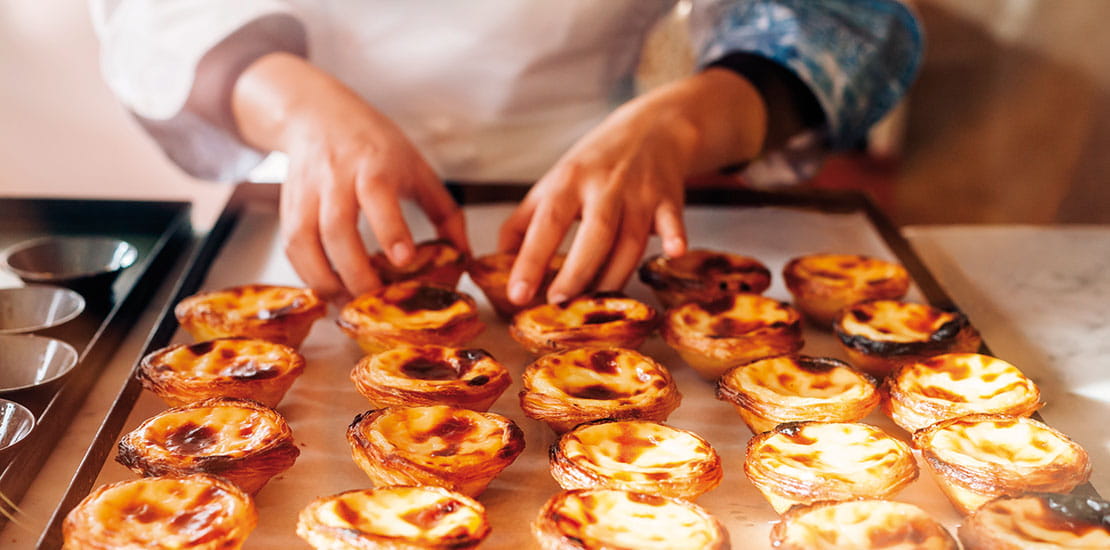 Portuguese traditional Pasteis De Nata